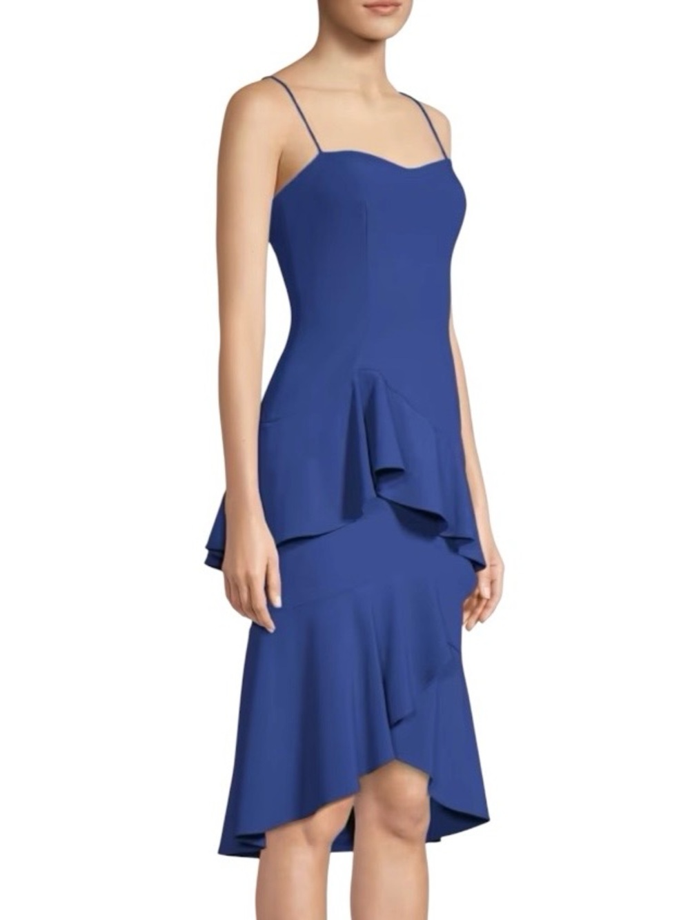 NWT Black Halo Cobalt Blue Barbados Dress - Sz 10